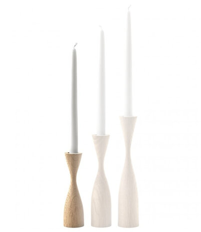by Brorson by Brorson Shape candlestick natural oak