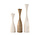 by Brorson Shape candlestick natural oak