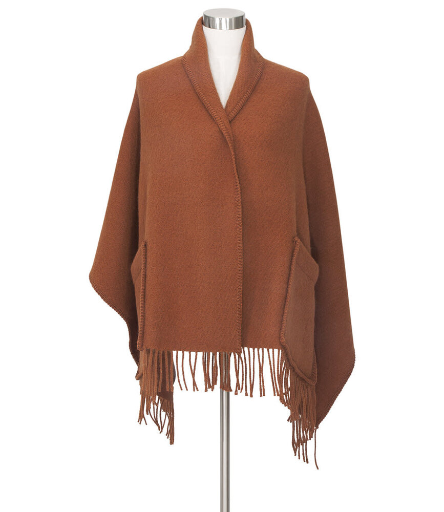 Lapuan Kankurit Lapuan Kankurit Uni woolen wrap scarf with pockets 60x170 Cinnamon Lapuan Kankurit Lapuan Kankurit Uni woolen wrap scarf with pockets 60x170 Cinnamon