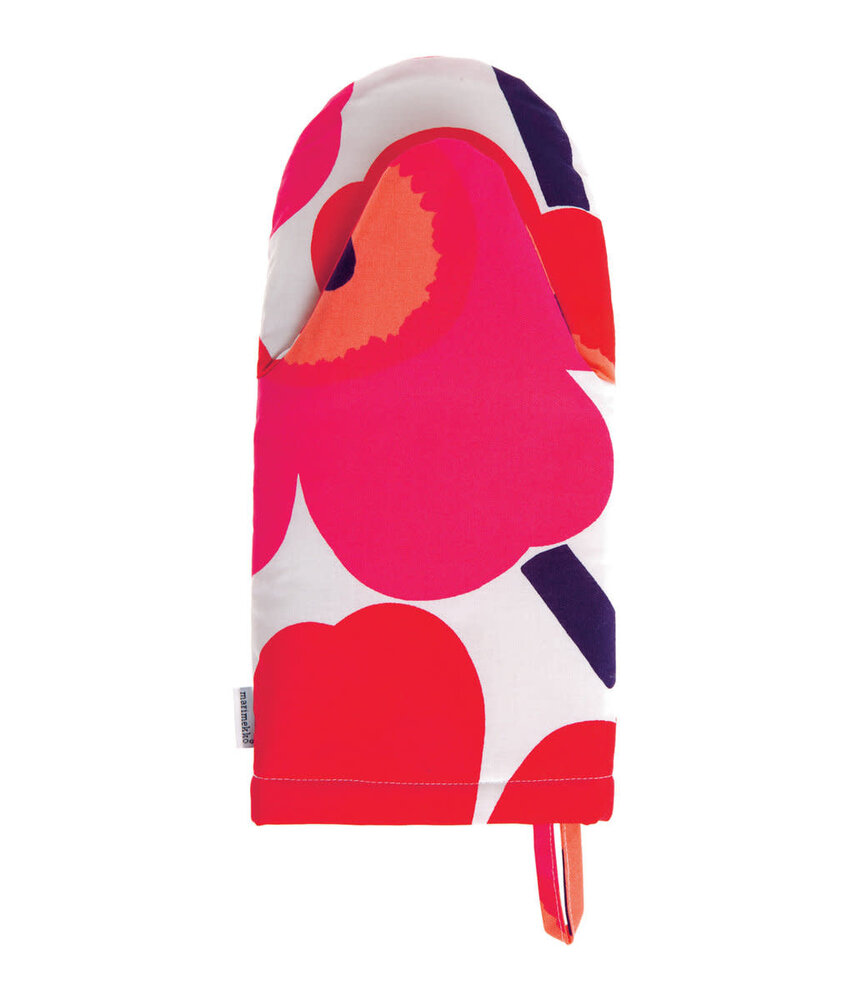 Marimekko Marimekko Unikko Oven glove pink red Marimekko Marimekko Unikko Oven glove pink red