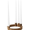 by Brorson by Brorson Circle candlestick smoked oak by Brorson by Brorson Circle candlestick smoked oak