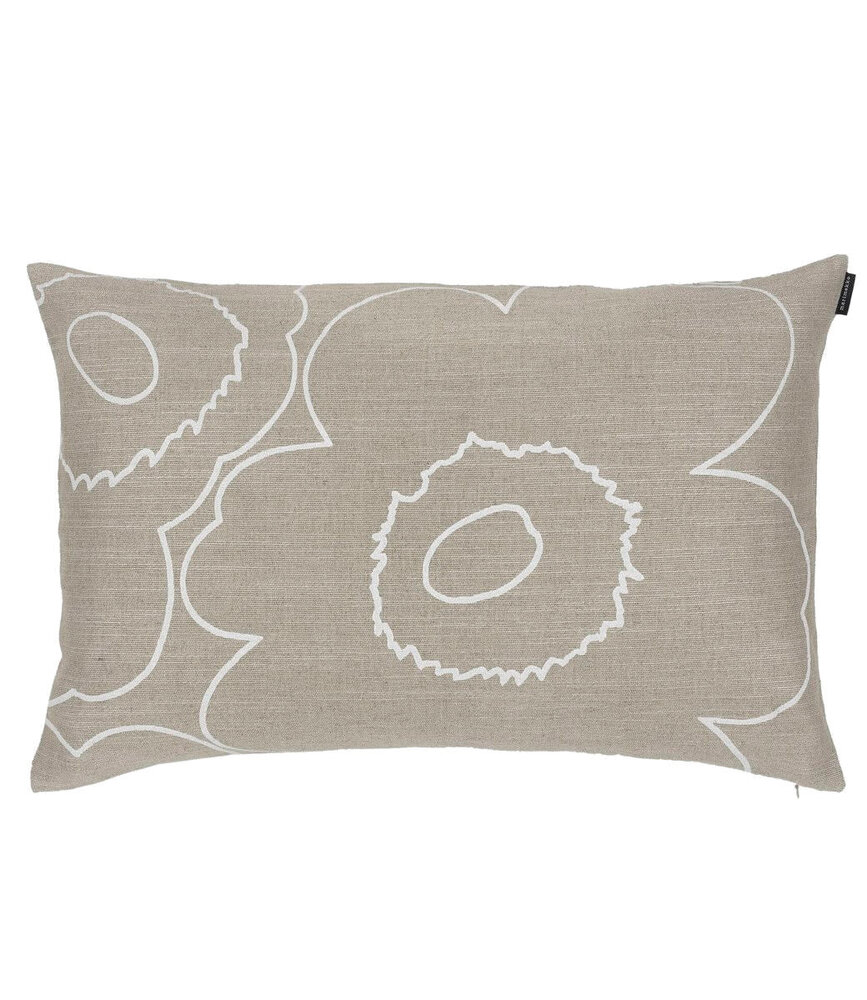 Marimekko Marimekko Unikko cushion cover 40x60cm sand white Marimekko Marimekko Unikko cushion cover 40x60cm sand white