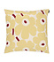 Marimekko Pieni Unikko cushion cover 50x50cm butter yellow red Marimekko Pieni Unikko cushion cover 50x50cm butter yellow red