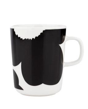 Marimekko Marimekko Iso Unikko cup 2.5 dl black Marimekko Marimekko Iso Unikko cup 2.5 dl black