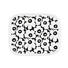 Marimekko Marimekko Pikkuinen Unikko bord 15x12cm zwart Marimekko Marimekko Pikkuinen Unikko bord 15x12cm zwart