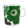 Marimekko Marimekko Unikko cup 2.5 dl green dark green Marimekko Marimekko Unikko cup 2.5 dl green dark green