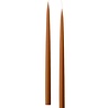 KunstIndustrien KunstIndustrien set v 2 Handgemaakt Ø2.2cm H35cm kaarsen Terracotta KunstIndustrien KunstIndustrien set v 2 Handgemaakt Ø2.2cm H35cm kaarsen Terracotta