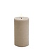 Uyuni Lighting LED Wax pillar candle Ø7.8 x 15cm with melted center Sandstone Uyuni Lighting LED Wax pillar candle Ø7.8 x 15cm with melted center Sandstone