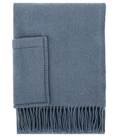 Lapuan Kankurit Lapuan Kankurit Uni woolen wrap scarf with pockets 60x170 Rainy Blue Lapuan Kankurit Lapuan Kankurit Uni woolen wrap scarf with pockets 60x170 Rainy Blue