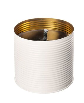 Living by Heart - Buitenkaarsen Living by Heart Buitenkaars in blik 90 branduren Glanzend Gebroken Wit Living by Heart - Buitenkaarsen Living by Heart Buitenkaars in blik 90 branduren Glanzend Gebroken Wit