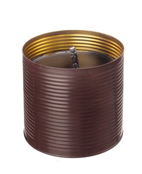 Living by Heart - Buitenkaarsen Living by Heart Buitenkaars in blik 90 branduren Mat Donkerbruin Living by Heart - Buitenkaarsen Living by Heart Buitenkaars in blik 90 branduren Mat Donkerbruin