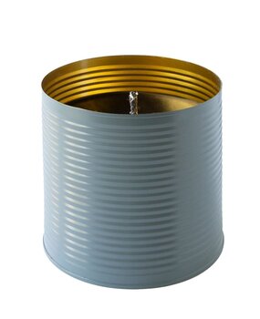 Living by Heart - Buitenkaarsen Living by Heart Buitenkaars in blik 90 branduren Mat Grijs