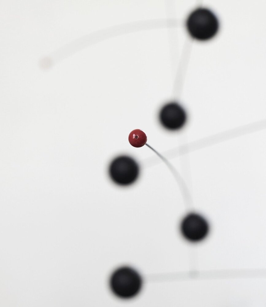 Flensted Mobiles Flensted Mobiles Futura zwart 35x75cm mobiel Flensted Mobiles Flensted Mobiles Futura zwart 35x75cm mobiel