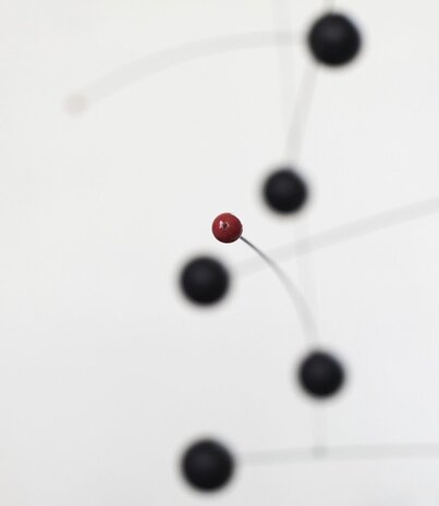 Flensted Mobiles Flensted Mobiles Futura zwart 35x75cm mobiel Flensted Mobiles Flensted Mobiles Futura zwart 35x75cm mobiel