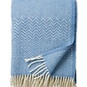 Klippan Klippan Zigzag wool plaid 130x200 100% eco lambswool Infinity Blue Klippan Klippan Zigzag wool plaid 130x200 100% eco lambswool Infinity Blue