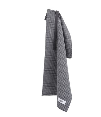 The Organic Company The Organic Company Little Towel handdoek 35x60cm Evening grey GOTS gecertificeerd