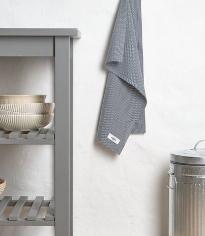 The Organic Company The Organic Company Little Towel 35x60cm Grey Blue Stone GOTS certified The Organic Company The Organic Company Little Towel 35x60cm Grey Blue Stone GOTS certified