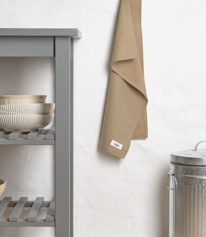 The Organic Company The Organic Company Little Towel 35x60cm Khaki Stone GOTS certified The Organic Company The Organic Company Little Towel 35x60cm Khaki Stone GOTS certified