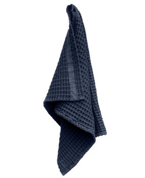 The Organic Company The Organic Company Waffle towel 50x75cm Dark blue GOTS certified The Organic Company The Organic Company Waffle towel 50x75cm Dark blue GOTS certified