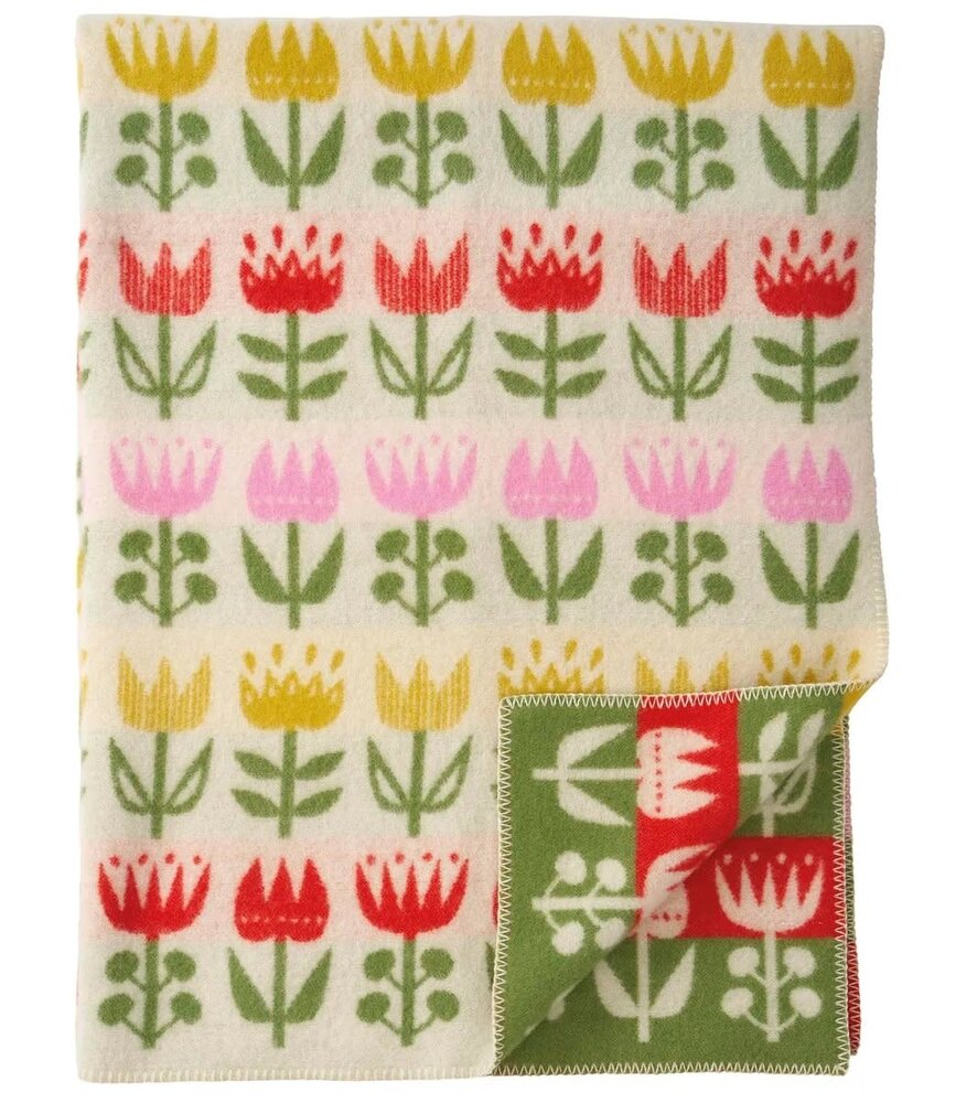 Klippan Klippan Tulip 130x180cm wool plaid 100% eco lambswool Klippan Klippan Tulip 130x180cm wool plaid 100% eco lambswool