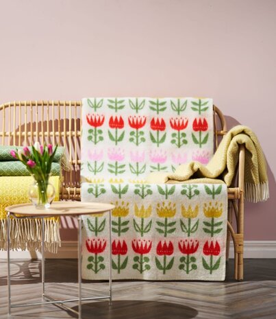 Klippan Klippan Tulip 130x180cm wool plaid 100% eco lambswool Klippan Klippan Tulip 130x180cm wool plaid 100% eco lambswool