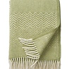 Klippan Klippan Zigzag wool plaid 130x200 100% eco lambswool green Klippan Klippan Zigzag wool plaid 130x200 100% eco lambswool green