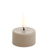 Uyuni Lighting Uyuni Lighting LED WAX theelicht 400+ Ø4 H4,9cm Sandstone incl. batterij Uyuni Lighting Uyuni Lighting LED WAX theelicht 400+ Ø4 H4,9cm Sandstone incl. batterij