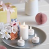 Uyuni Lighting Uyuni Lighting LED WAX tea light 400+ Ø4 H4.9cm Nordic White incl. battery Uyuni Lighting Uyuni Lighting LED WAX tea light 400+ Ø4 H4.9cm Nordic White incl. battery