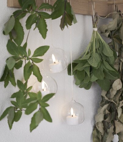 Uyuni Lighting Uyuni Lighting LED WAX theelicht 400+ Ø4 H4,9cm Nordic White incl. batterij Uyuni Lighting Uyuni Lighting LED WAX theelicht 400+ Ø4 H4,9cm Nordic White incl. batterij