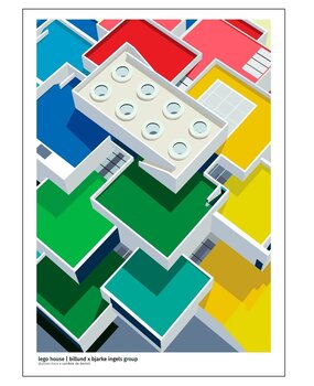 Lego House poster 50x70cm Lego House poster 50x70cm