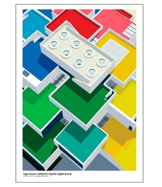 Lego House poster 50x70cm