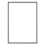 Novictus A2 zwart houten fotolijst met glas Novictus A2 zwart houten fotolijst met glas