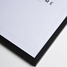 Novictus A2 black wooden photo frame with glass Novictus A2 black wooden photo frame with glass