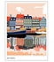 Nyhavn avond poster 50x70cm Nyhavn avond poster 50x70cm