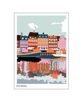 Nyhavn morning poster A3