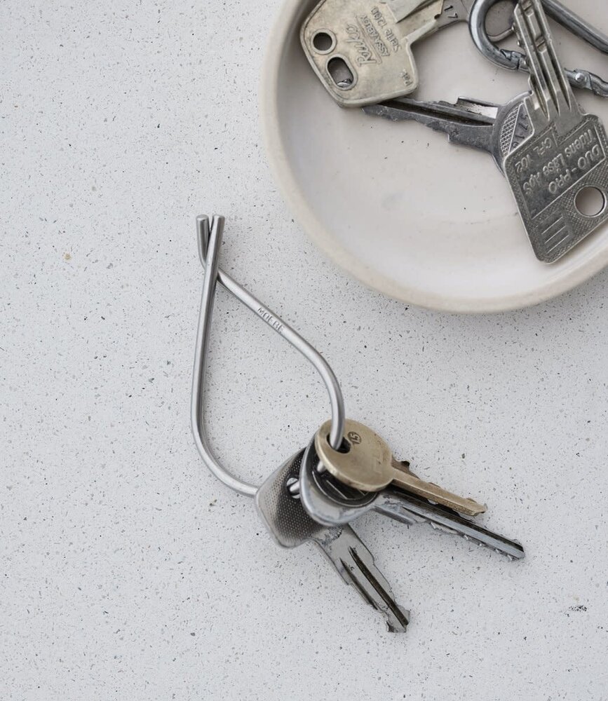 Moebe Moebe RVS Sleutelhanger Moebe Moebe RVS Sleutelhanger