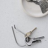 Moebe Moebe RVS Sleutelhanger Moebe Moebe RVS Sleutelhanger