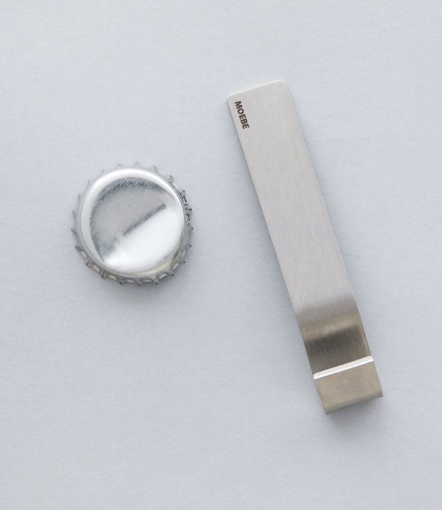 Moebe Moebe stainless steel bottle opener Moebe Moebe stainless steel bottle opener