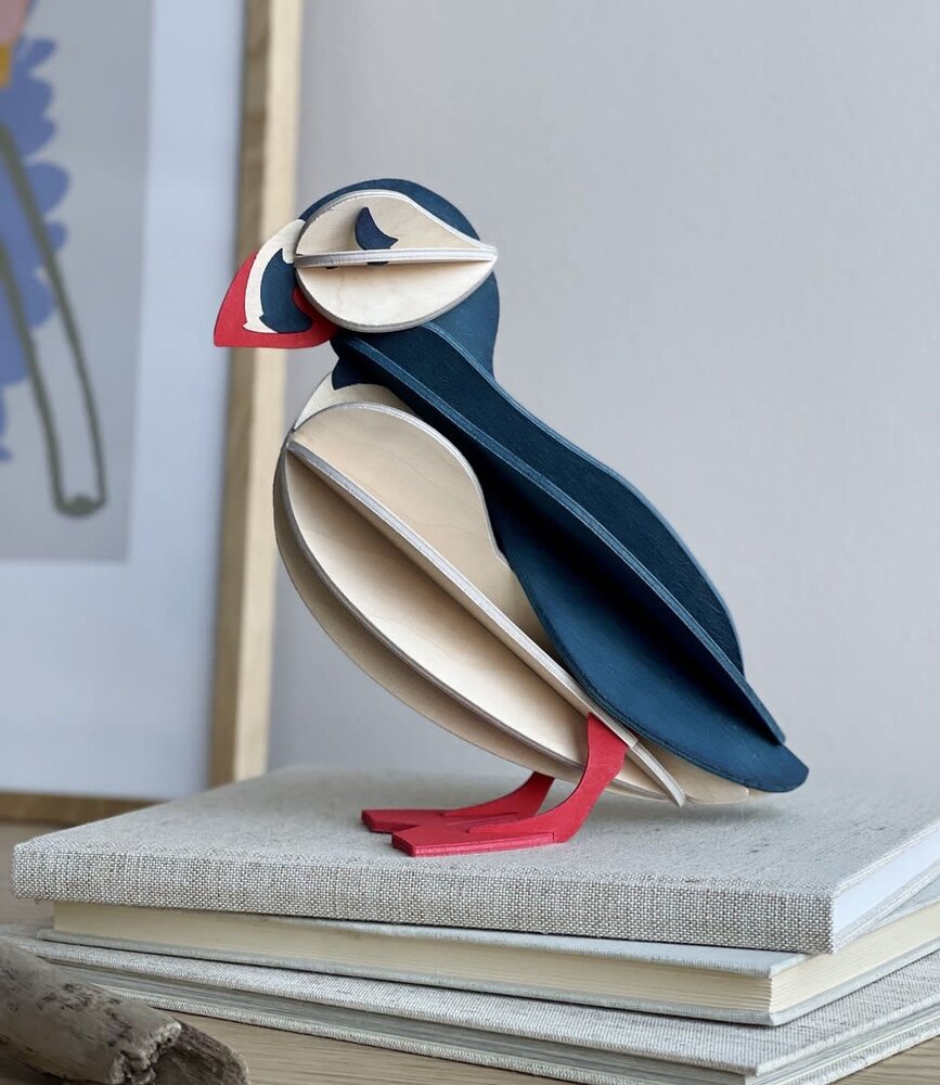LOVI LOVI Puffin blue red (various sizes) LOVI LOVI Puffin blue red (various sizes)