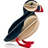 LOVI LOVI Puffin blue red (various sizes) LOVI LOVI Puffin blue red (various sizes)