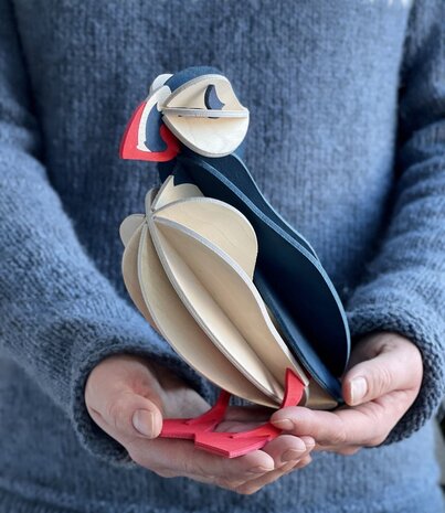 LOVI LOVI Puffin blue red (various sizes) LOVI LOVI Puffin blue red (various sizes)