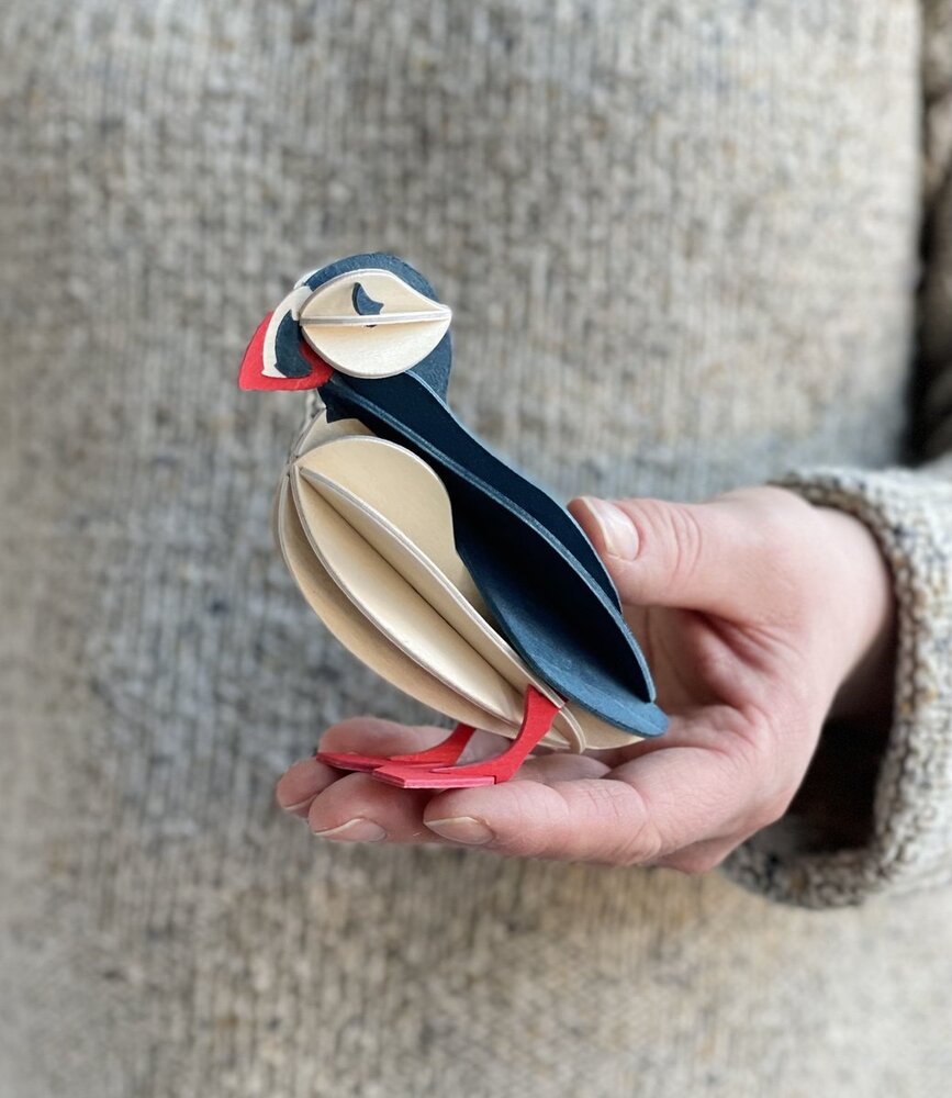 LOVI LOVI Puffin blue red (various sizes) LOVI LOVI Puffin blue red (various sizes)