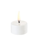Uyuni Lighting Uyuni Lighting LED WAX theelicht 400+ Ø4 H4,9cm Nordic White incl. batterij Uyuni Lighting Uyuni Lighting LED WAX theelicht 400+ Ø4 H4,9cm Nordic White incl. batterij