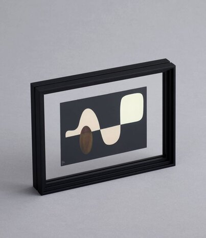 Moebe Moebe Lijst Zwart staand A5 Aluminium Moebe Moebe Lijst Zwart staand A5 Aluminium