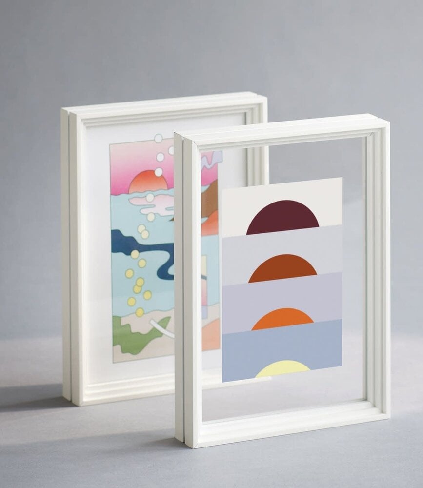 Moebe Moebe Standing Frame A5 White Moebe Moebe Standing Frame A5 White