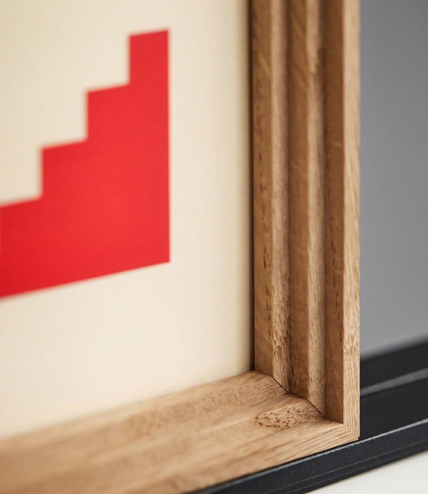 Moebe Moebe Lijst A5 Eiken staand Moebe Moebe Lijst A5 Eiken staand