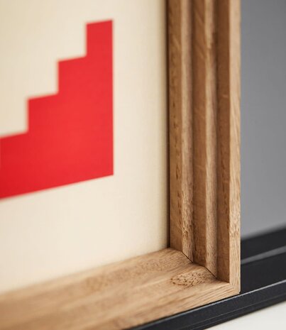 Moebe Moebe Lijst A5 Eiken staand Moebe Moebe Lijst A5 Eiken staand