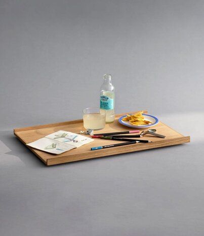 Moebe Moebe Eiken Tray 3x30x50cm Large Moebe Moebe Eiken Tray 3x30x50cm Large