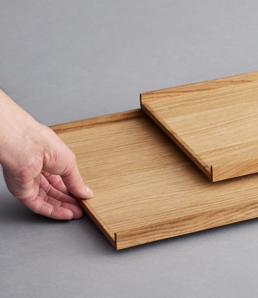 Moebe Moebe Eiken Tray 3x30x50cm Large Moebe Moebe Eiken Tray 3x30x50cm Large