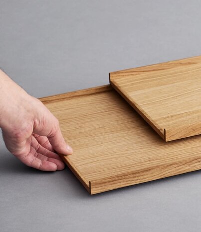 Moebe Moebe Eiken Tray 3x30x50cm Large Moebe Moebe Eiken Tray 3x30x50cm Large